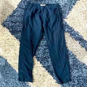 Blue Linen H&M Pants Large